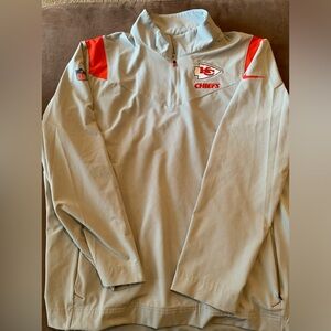 KC Chiefs, Nike, men’s, XL, 1/4 zip pullover smoke free, Great condition!